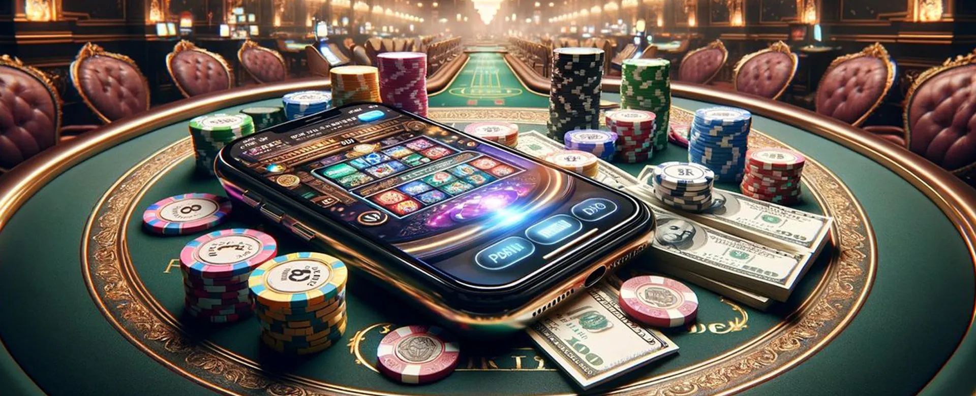 peryagame Registration Banner showing luxurious online casino and sports betting